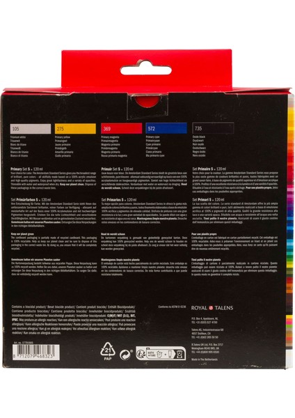 Amsterdam Akrilik Boya Seti 5X120ML