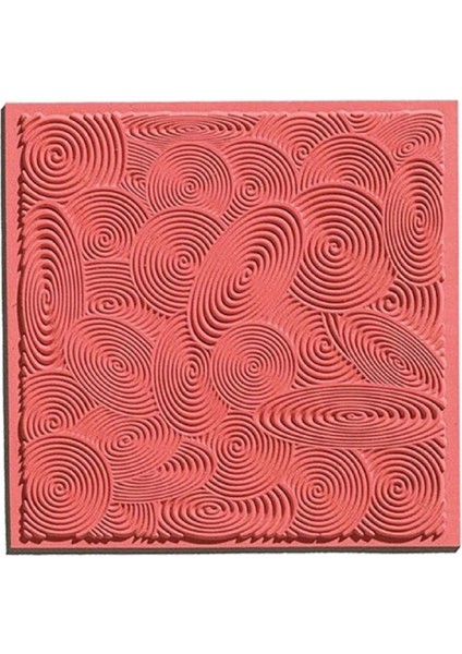 Silikon Desen Kalıbı 9X9CM (Spirals)