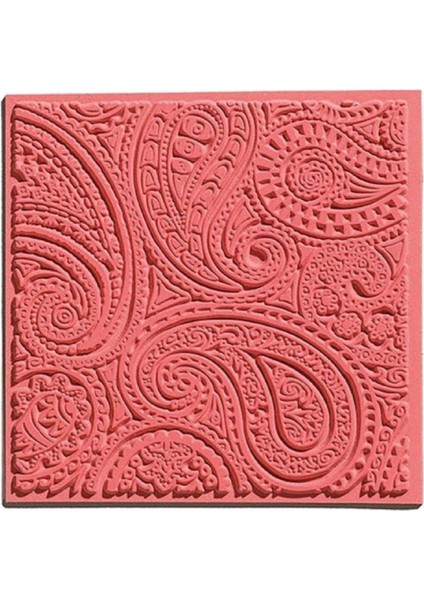 Silikon Desen Kalıbı 9X9CM (Paisley)