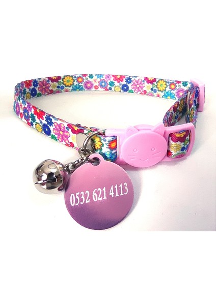 Güvenlik Kilitli Kedi Tasması, Isimli Kedi Tasması, Kedi Isimlik, Kedi Künyesi, Safety Click Tasma, Yuvarlak Künye,kedi Madalyon, Köpek Isimlik indirimleri