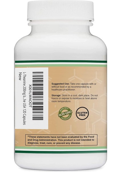 L-Theanine Amino Acid 200MG 120 Kapsül L Theanine Amino Asit fiyatları