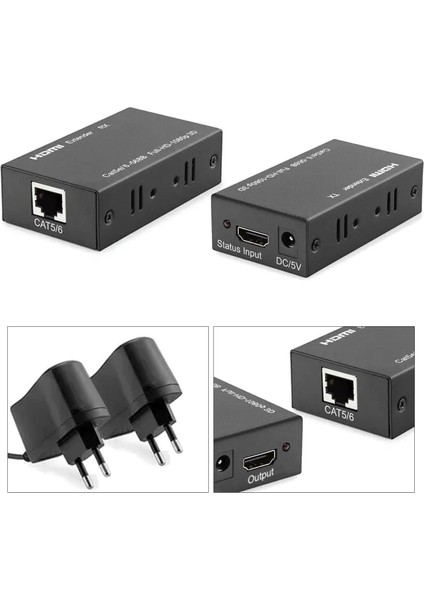 Extender HDMI Uzatıcı 60MT Gabble GAB-HDEX60