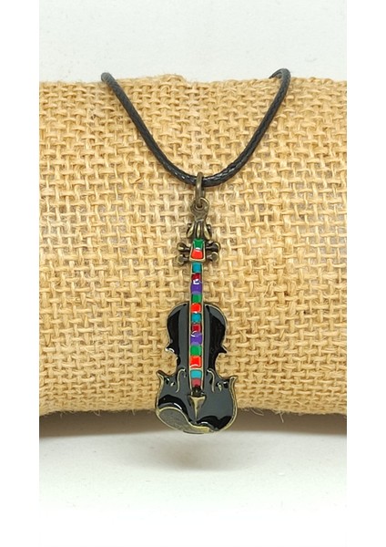 Mineli Keman Kolye Model 3