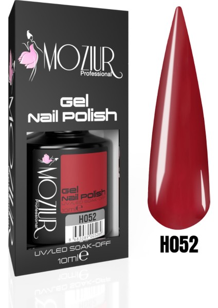 Mozıur H052 Uv LED Kalıcı Oje 10ML