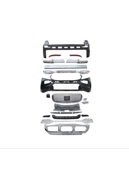 Mercedes w447 vito gls maybach body kit tampon seti
