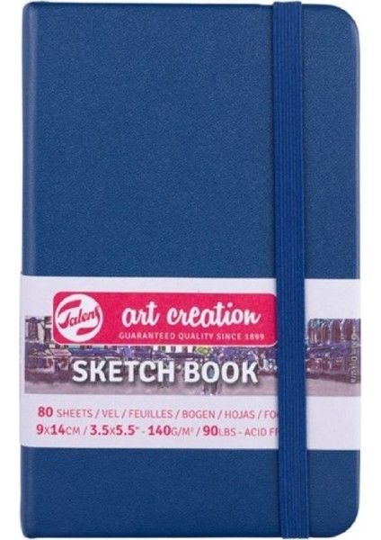 Art Creation Sketch Books Eskiz Defteri 140GR. 9 x 14 Lacivert