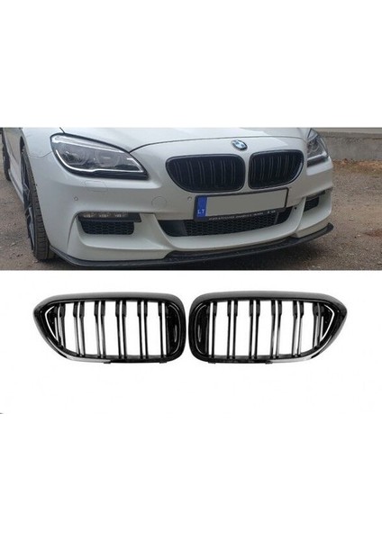 Bmw F06 m6 ön böbrek panjur ızgara pianoblack modelleri