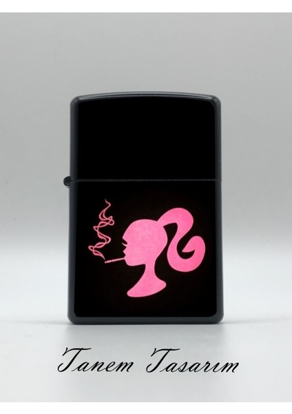 Barbie Barbiestyle Barbiegirl Makeup Özel Seri - Benzinli Metal Çakmak Uv Baskı