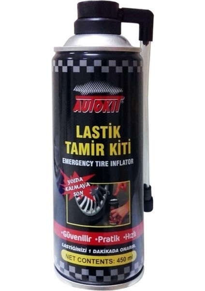 Çakır Grup Lastik Tamir Kiti Lastik Tamir Spreyi Lastik Şişirme Spreyi Tekerlek Tamir