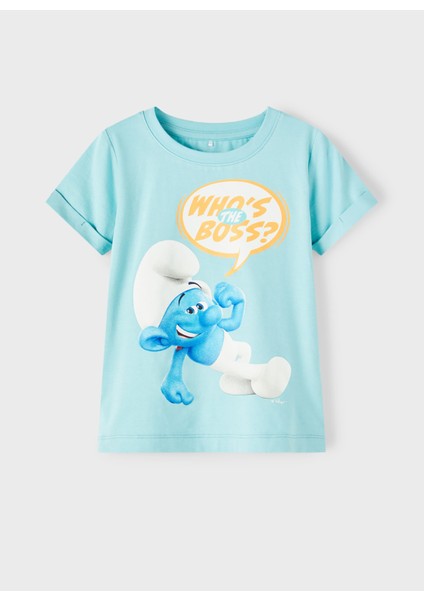 Name It T-Shirt, 5 Yaş, Mavi