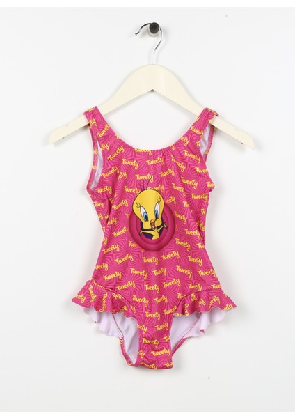Pembe Kız Çocuk Mayo SM2312050719