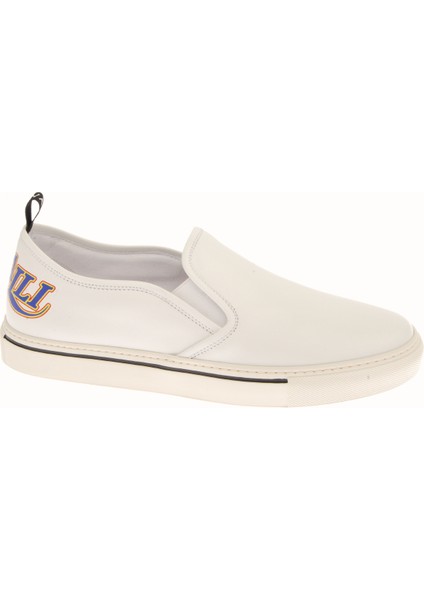 Deri Beyaz Erkek Günlük Ayakkabı 18704 fiyatları