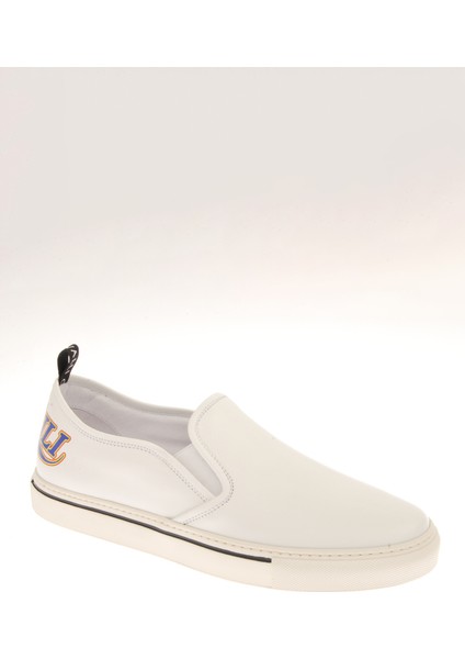 Deri Beyaz Erkek Günlük Ayakkabı 18704 modelleri