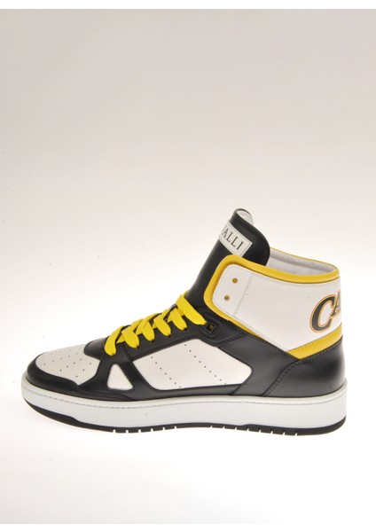 Beyaz - Siyah Erkek Sneaker 18711
