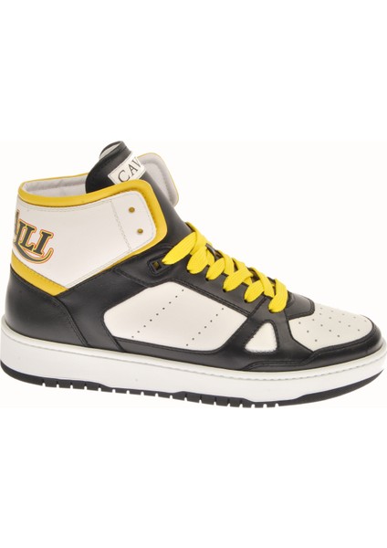 Beyaz - Siyah Erkek Sneaker 18711