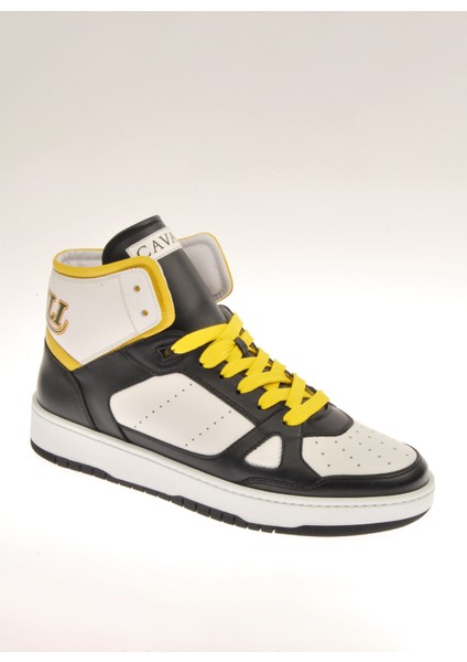 Beyaz - Siyah Erkek Sneaker 18711