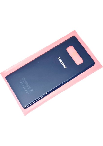 Samsung Galaxy Note 8 Arka Pil Batarya Kapağı + Pil (Cam) Lacivert fiyatları