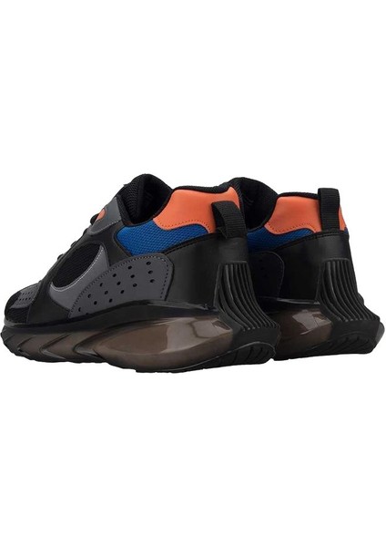 Erkek Spor Ayakkabı - Outdoor - Siyah Turuncu - 2045 fırsatları