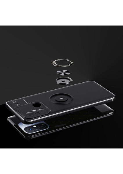 Xiaomi Redmi 12C Kılıf Yüzüklü Manyetik Ravel Silikon fırsatları