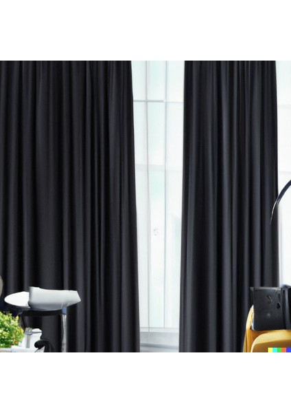 Karartma Perde 100% Lüks Blackout Antrasit Çift Taraflı Doubleblackout fiyatları