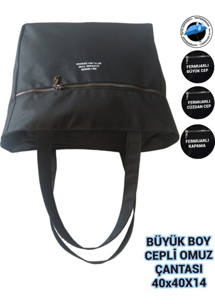 Büyük Omuz Kol El Askılı Çanta Su Çeçirmez 40X40X14 indirimleri