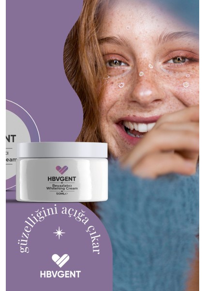 Hbvgent Cilt Tonu Eşitleyici Whitening Cream 50 ml