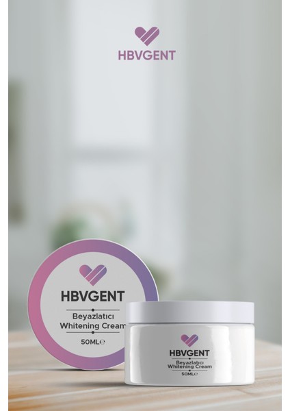 Hbvgent Cilt Tonu Eşitleyici Whitening Cream 50 ml