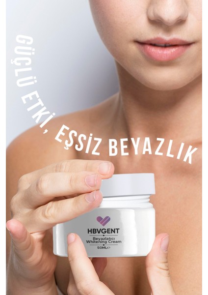 Hbvgent Cilt Tonu Eşitleyici Whitening Cream 50 ml