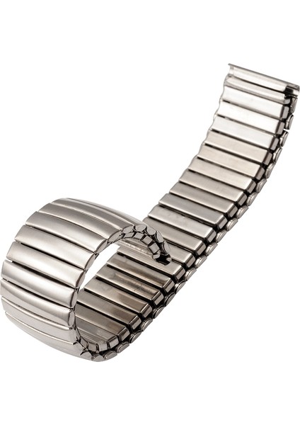 Online Kordon Yaylı Çelik Paslanmaz Metal Silver Saat Kordonu Kayışı