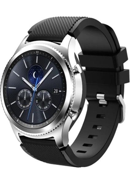 Online Kordon Samsung S3 Gear Uyumlu Akıllı Silikon Saat Kordonu Kayışı fırsatları