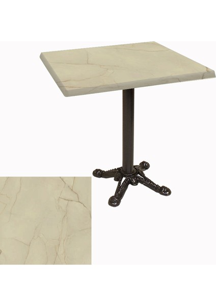 Çipa Werzalit Kare Masa Esb 80X80 - Golden Marble