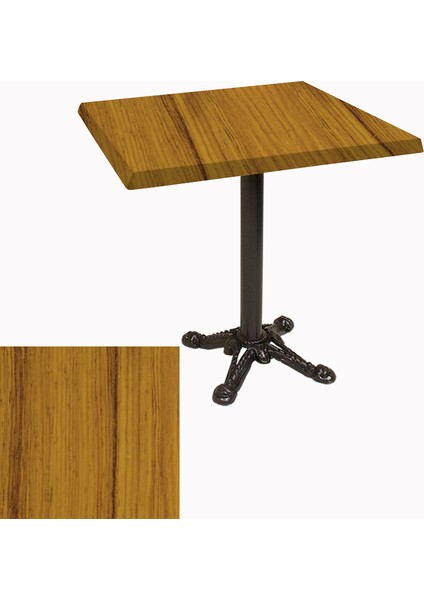 Çipa Werzalit Kare Masa Esb 80X80 - Real Teak
