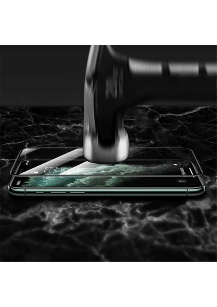 Nezih Case Apple iPhone 14 Pro Uyumlu Dayanıklı Tam Kaplayan Cam Ekran Koruyucu