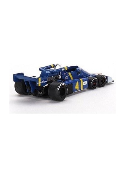 488 Tyrrell P34 #4 1976 Spanish Gp 1:64 Model Araba