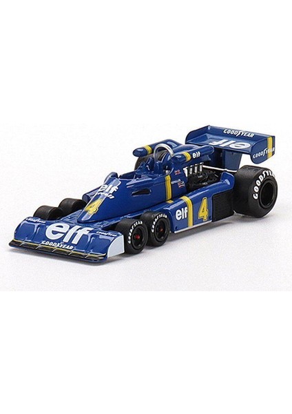 488 Tyrrell P34 #4 1976 Spanish Gp 1:64 Model Araba
