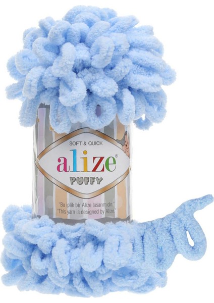 Puffy - 183 Açık Mavi