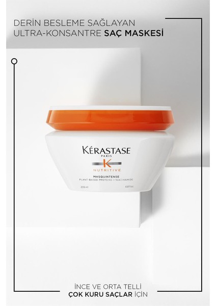Nutritive Masquintense Derin Besleme Sağlayan Saç Maskesi 200 ml fiyatları
