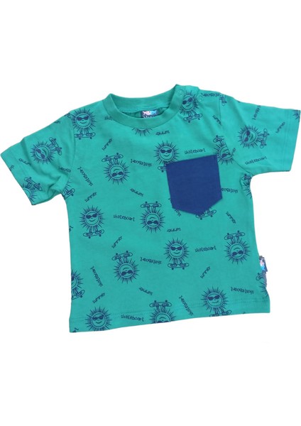 Skateboart Erkek Bebek Şortlu 2 Parça Takım 232289