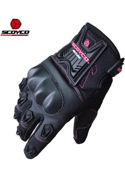 MC12W Telefon Dokunmatik Özellikli Motosiklet Eldiveni.(Pink/black) fiyatları