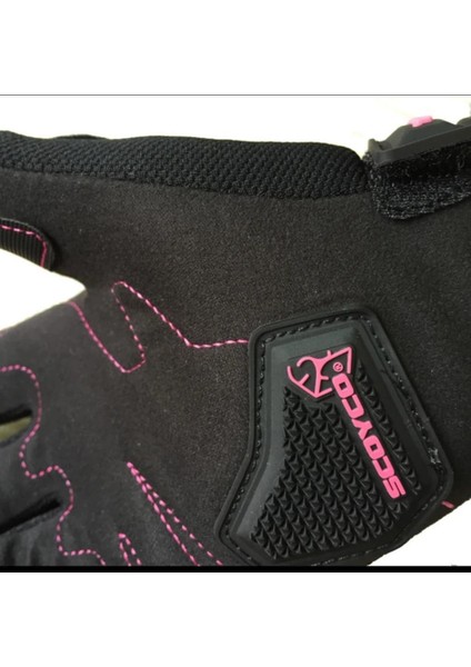 MC12W Telefon Dokunmatik Özellikli Motosiklet Eldiveni.(Pink/black) indirimleri