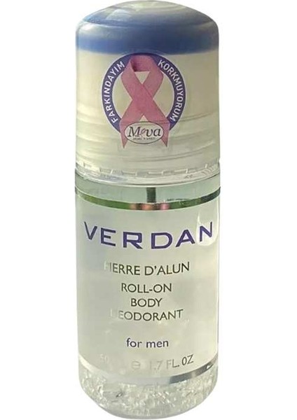 Doğal Kristal Roll-On Body Deodorant For Men 50 ml + For Women 50 ml fiyatları