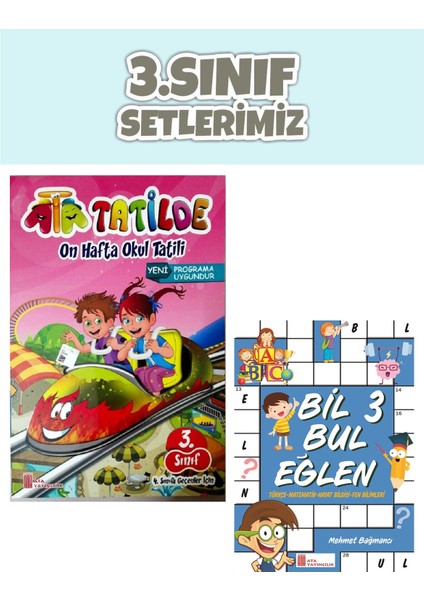 3. Sınıf Yaz Tatil Seti