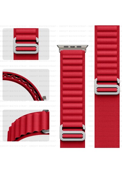 Apple Watch 49MM Ultra Seri Uyumlu Kordon Frost Alpine Loop Kordon indirimleri