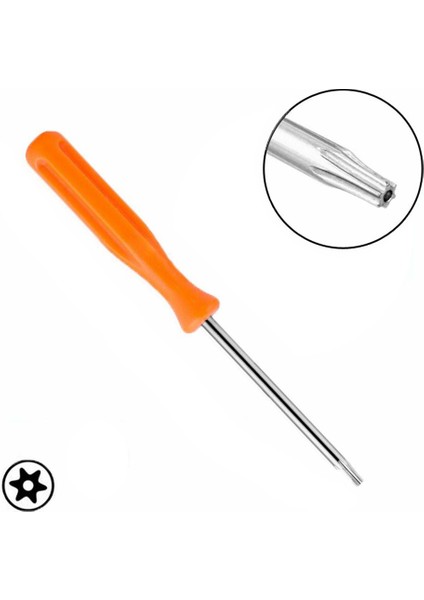 T10 Tornavida PS3 PS4 XBOX Tamir T10 Torx Uçlu Tornavida Delikli
