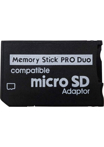 PSP Memory Stick Pro Duo Adaptör PSP Hafıza Kartı Adaptör Mikro SD Kart Çevirici