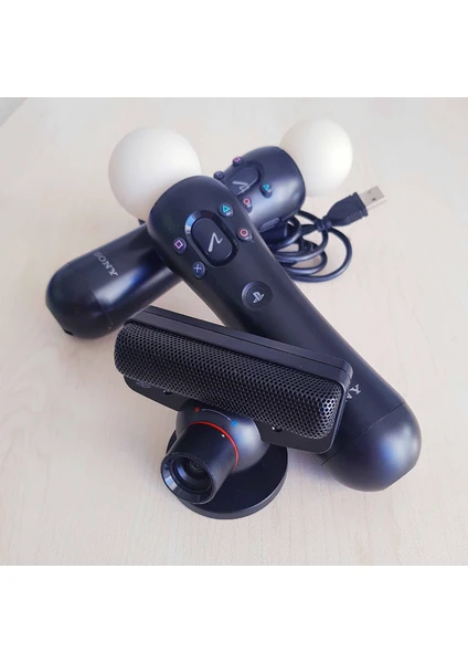 Ps3 Move Set 2 Move Kol Ps3 Kamera Playstation 3 Move Controller ve Kamera Seti Ps3 Move Kol