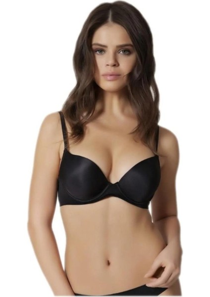 Kadın 2 Beden Büyüten Dolgulu Destekli Sütyen Reina - 2 Adet