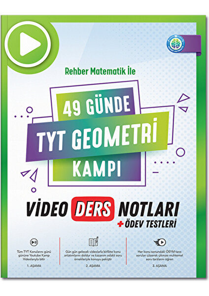 Tonguç Akademi 49 Günde TYT Matematik TYT Geometri 2'li Set