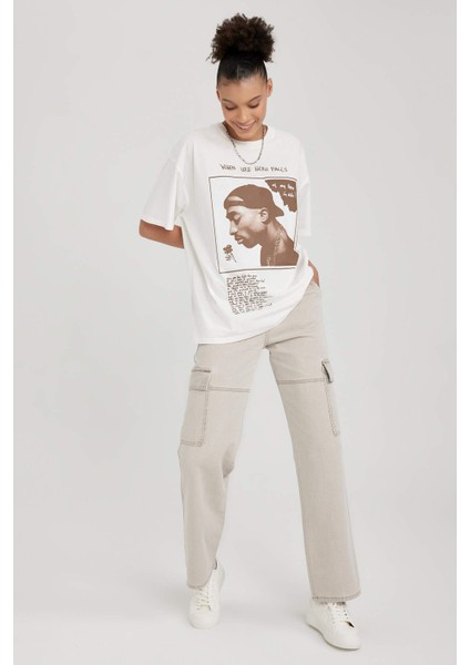 90's Wide Leg Yüksek Bel Geniş Paça Uzun %100 Pamuk Kargo Jean Pantolon A3468AX23SM fiyatları