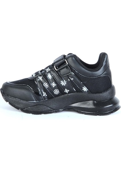 Moda Ayakkabı 963 Kız Çocuk Spor Ayakkabı - MDS00884-SIYAH-32